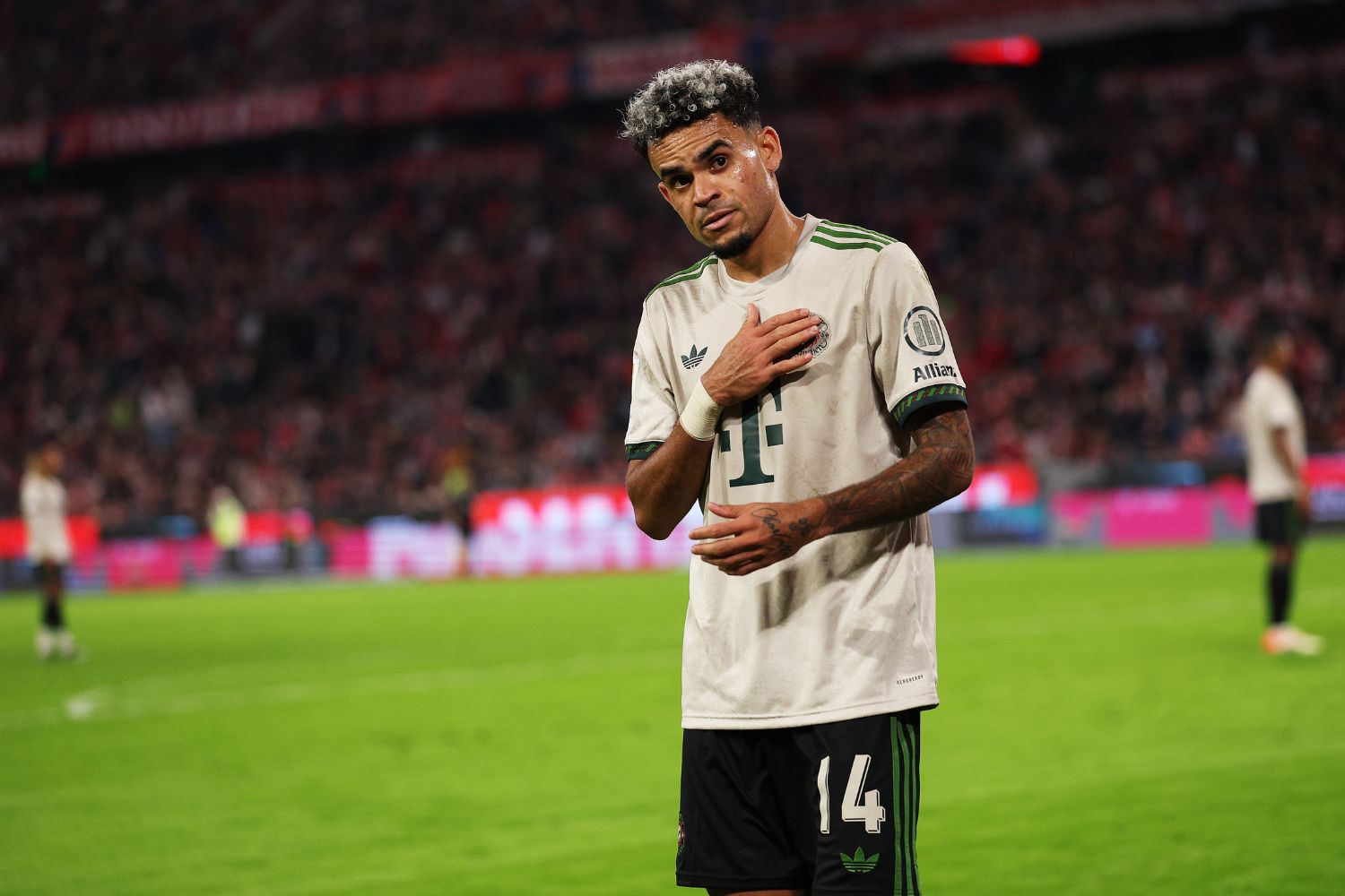 Luis Diaz of Bayern Munich