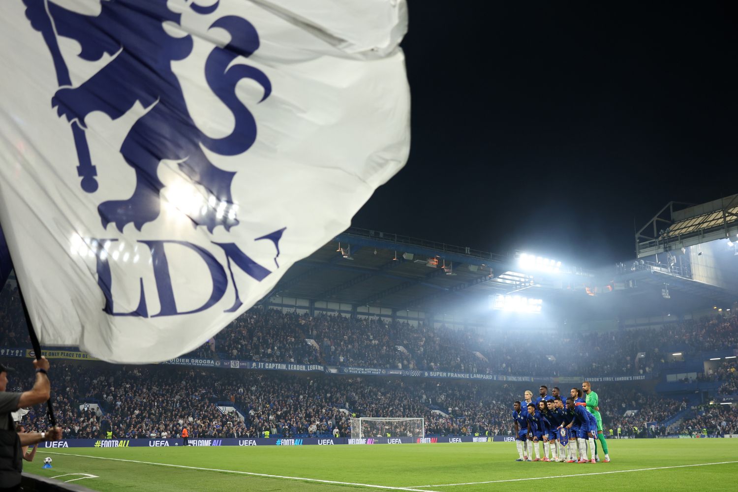 The Chelsea team that faced Benfica