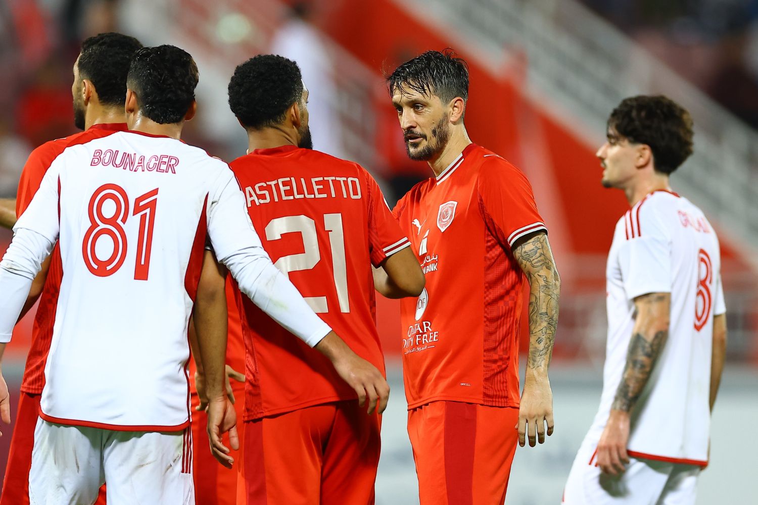 Luis Alberto playing for Al-Duhail