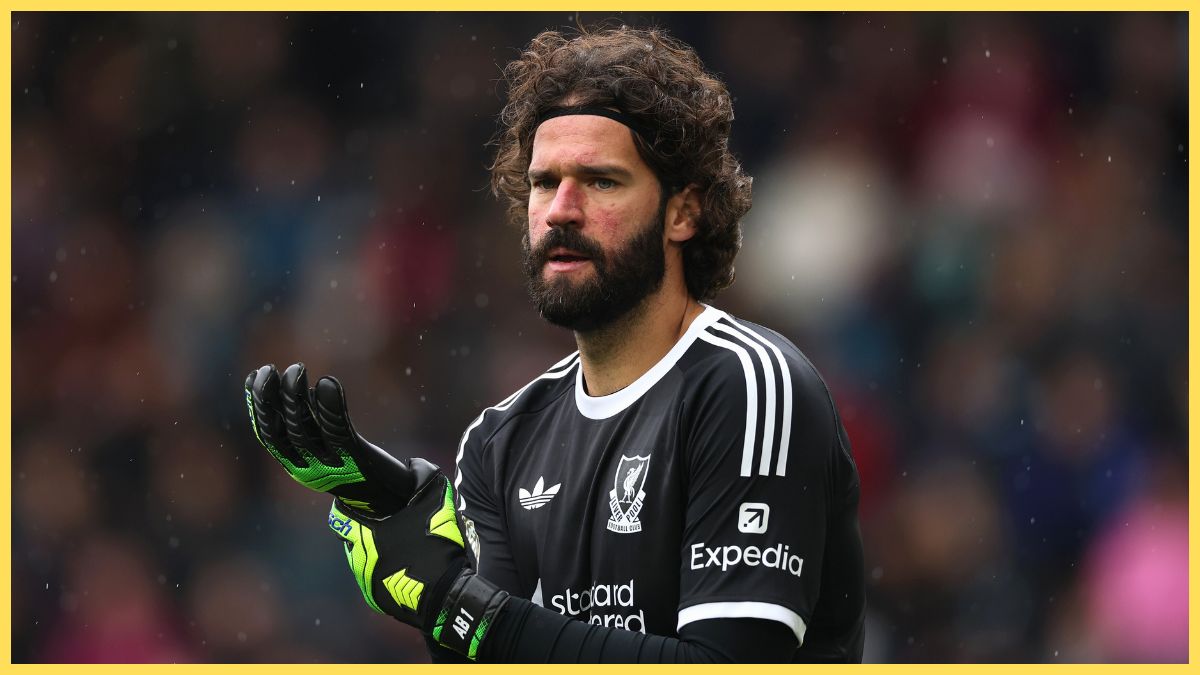 Alisson Becker against Burnley