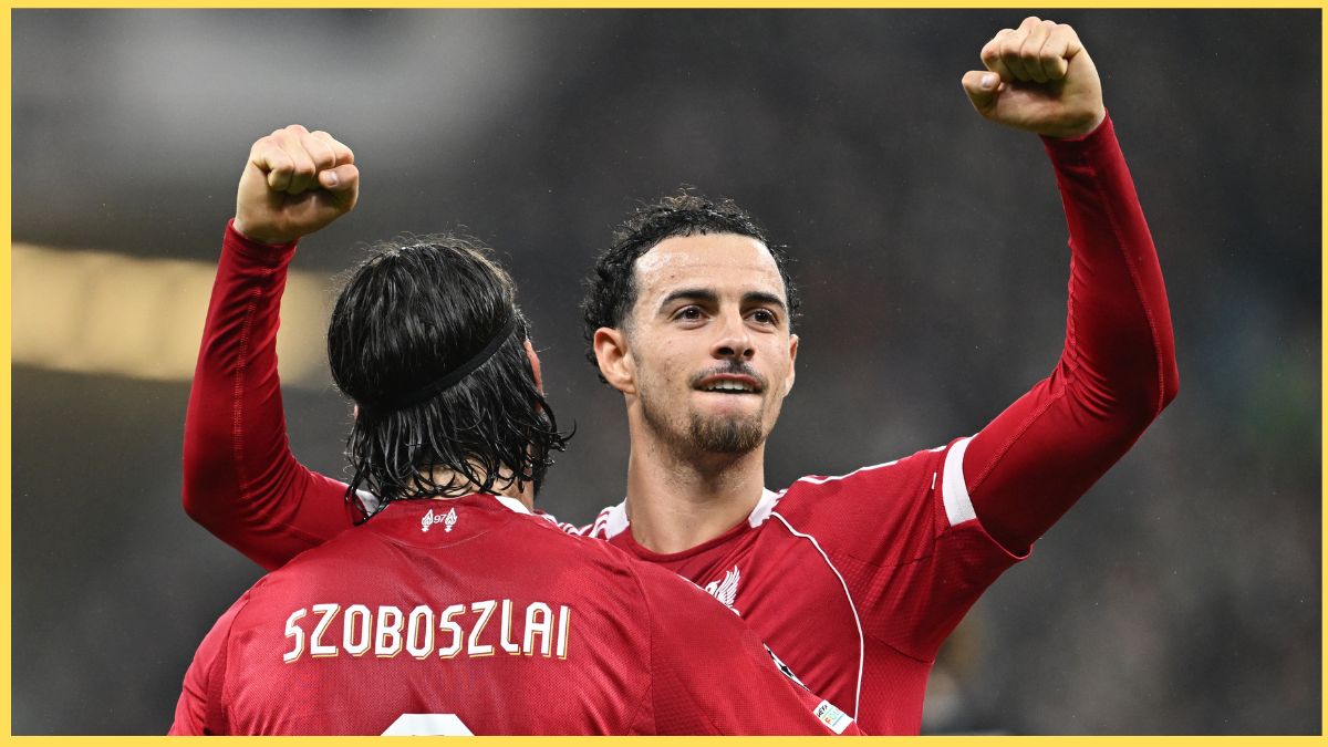 Curtis Jones against Eintracht Frankfurt