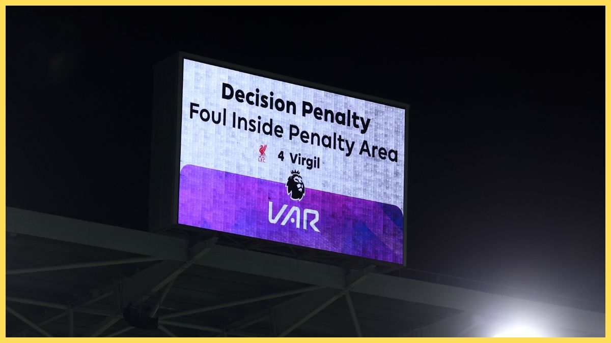 VAR give penalty against Virgil van Dijk