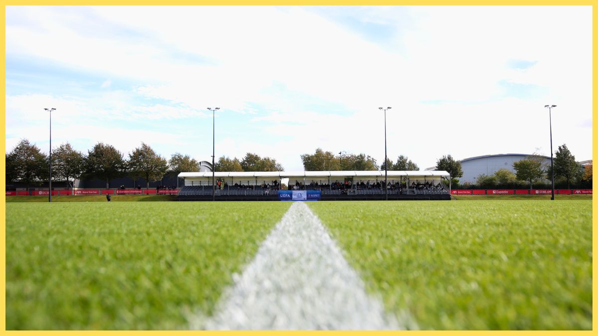 General view of Liverpool's academy pitch