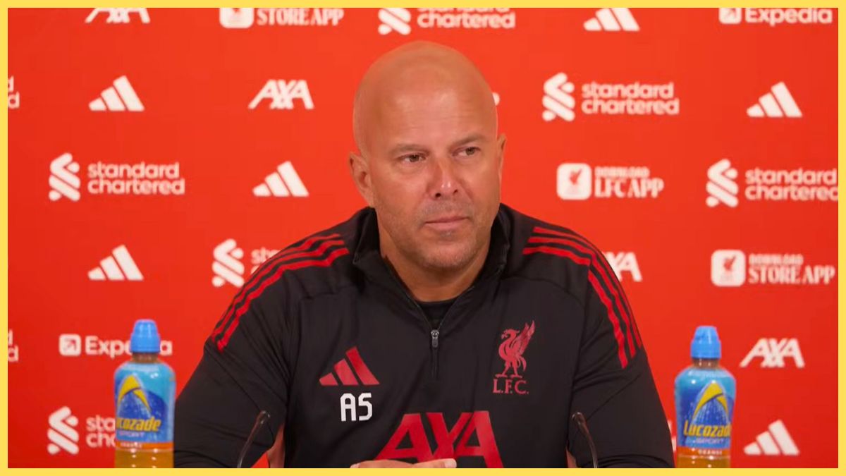 Arne Slot provides an update on Alexander Isak