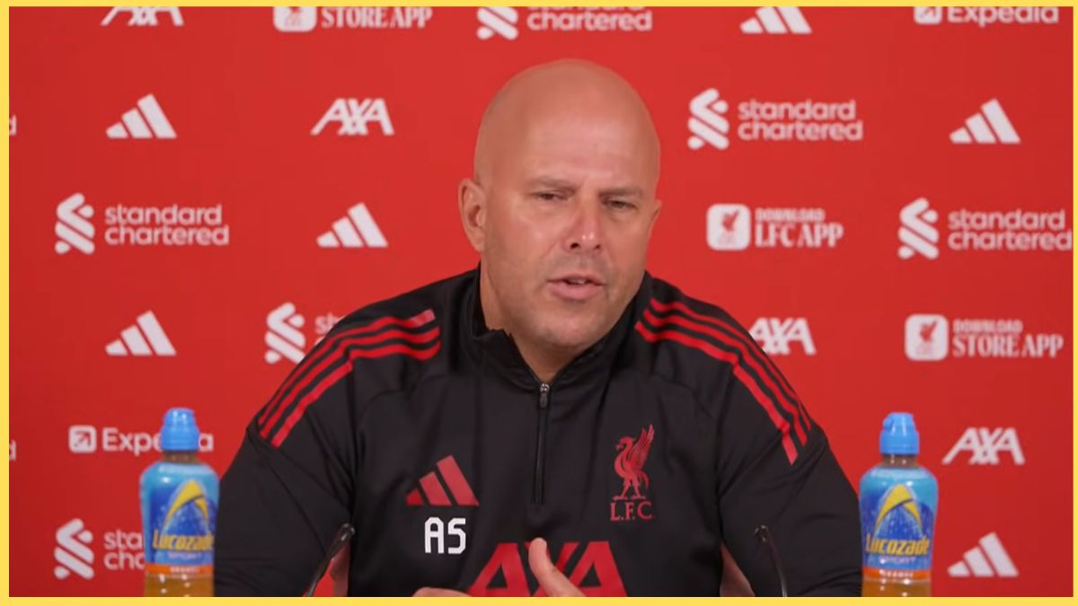 Arne Slot speaks about Liverpool