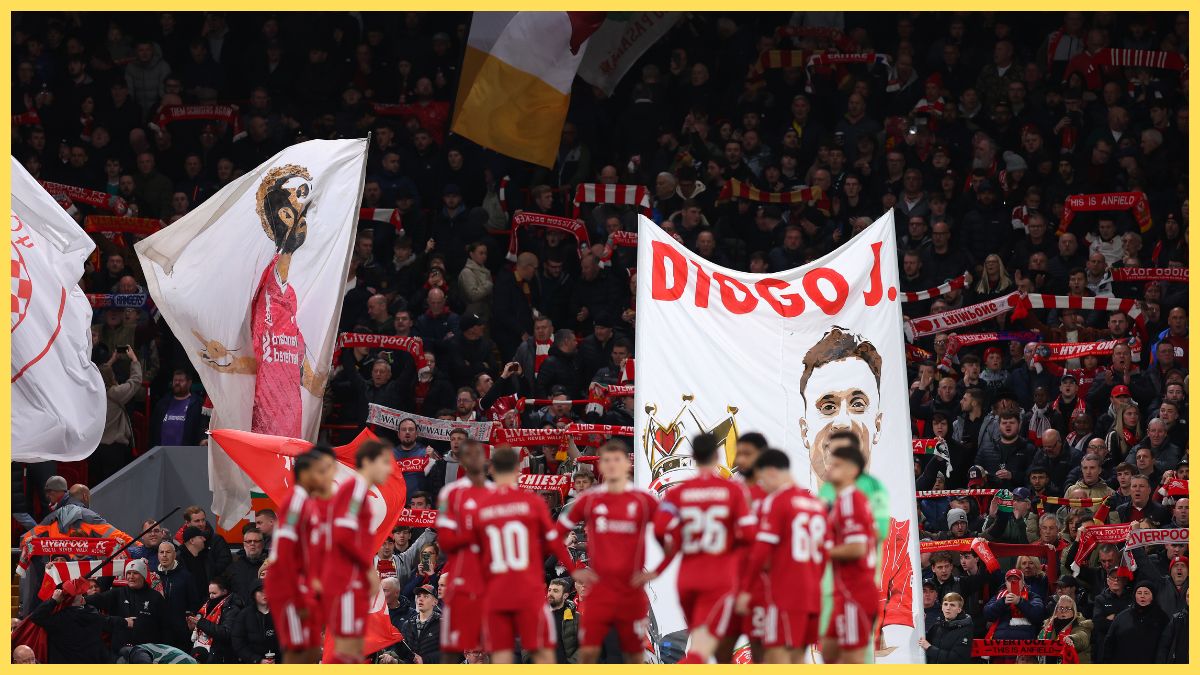 Liverpool fans before Crystal Palace