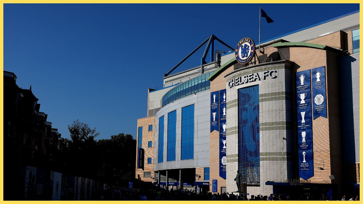 A general image of Stamford Bridge, the home of Chelsea