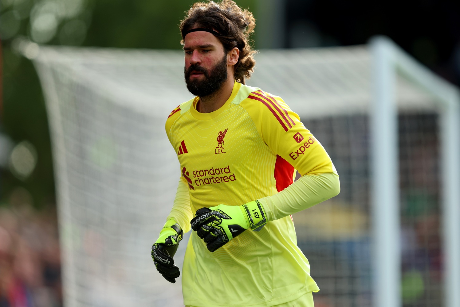Alisson Becker has missed Liverpool's last four matches through injury