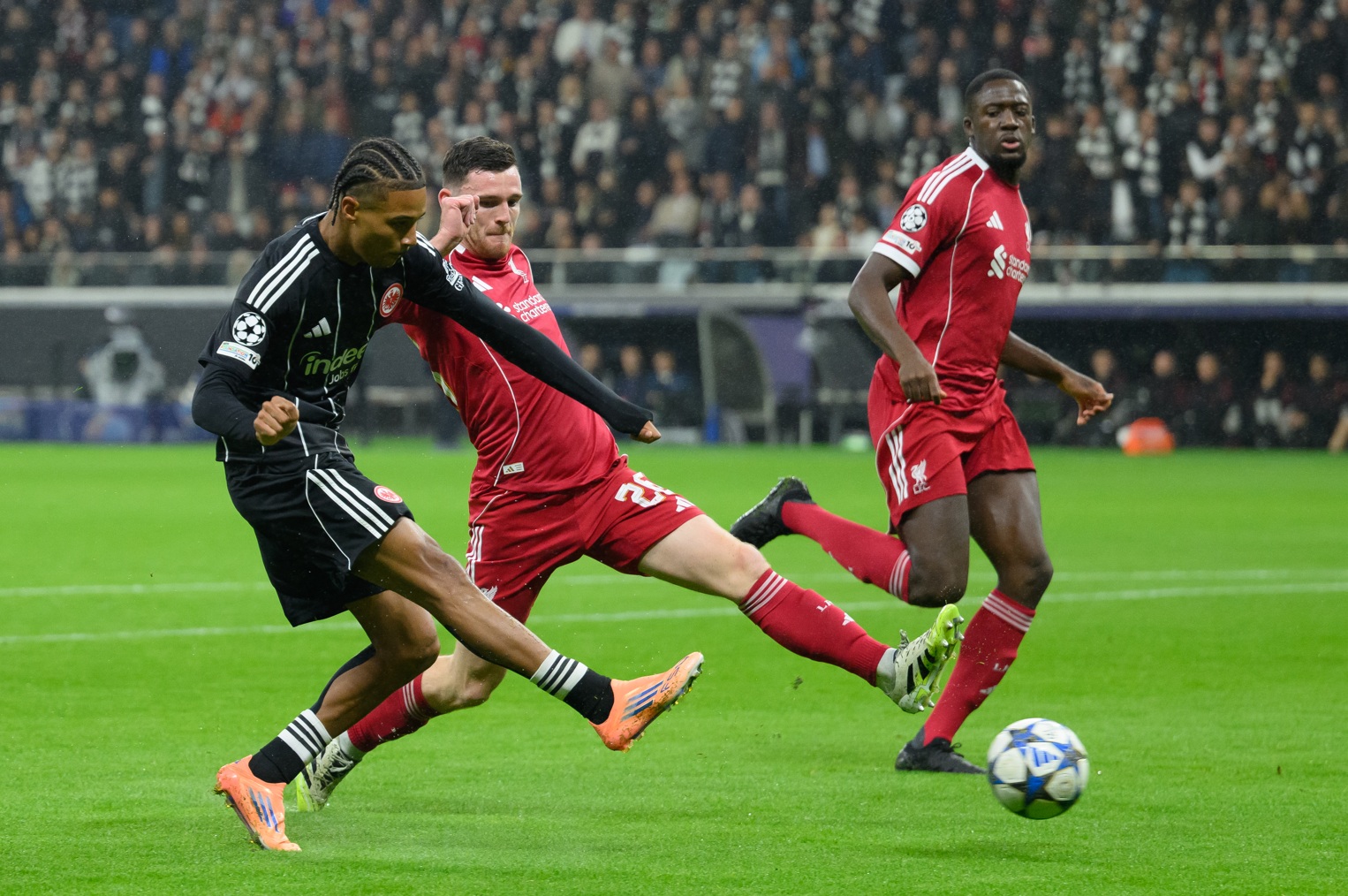 Andy Robertson has had precious few starts for Liverpool this season