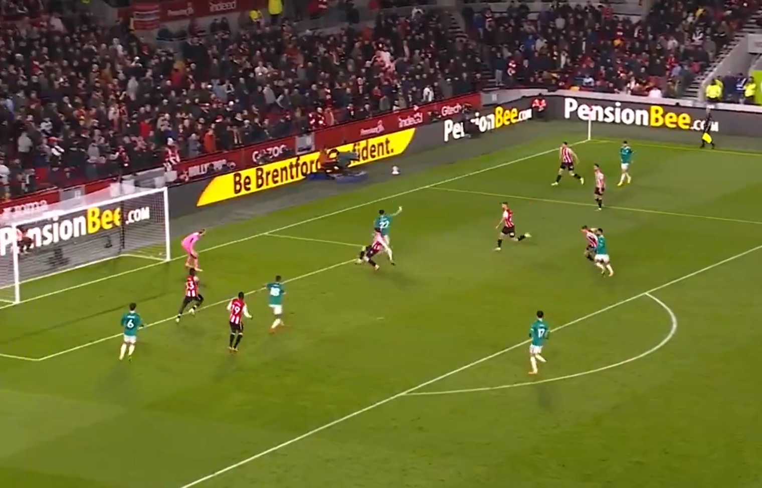 Hugo Ekitike's attempted flick contributed towards Milos Kerkez scoring his first Liverpool goal