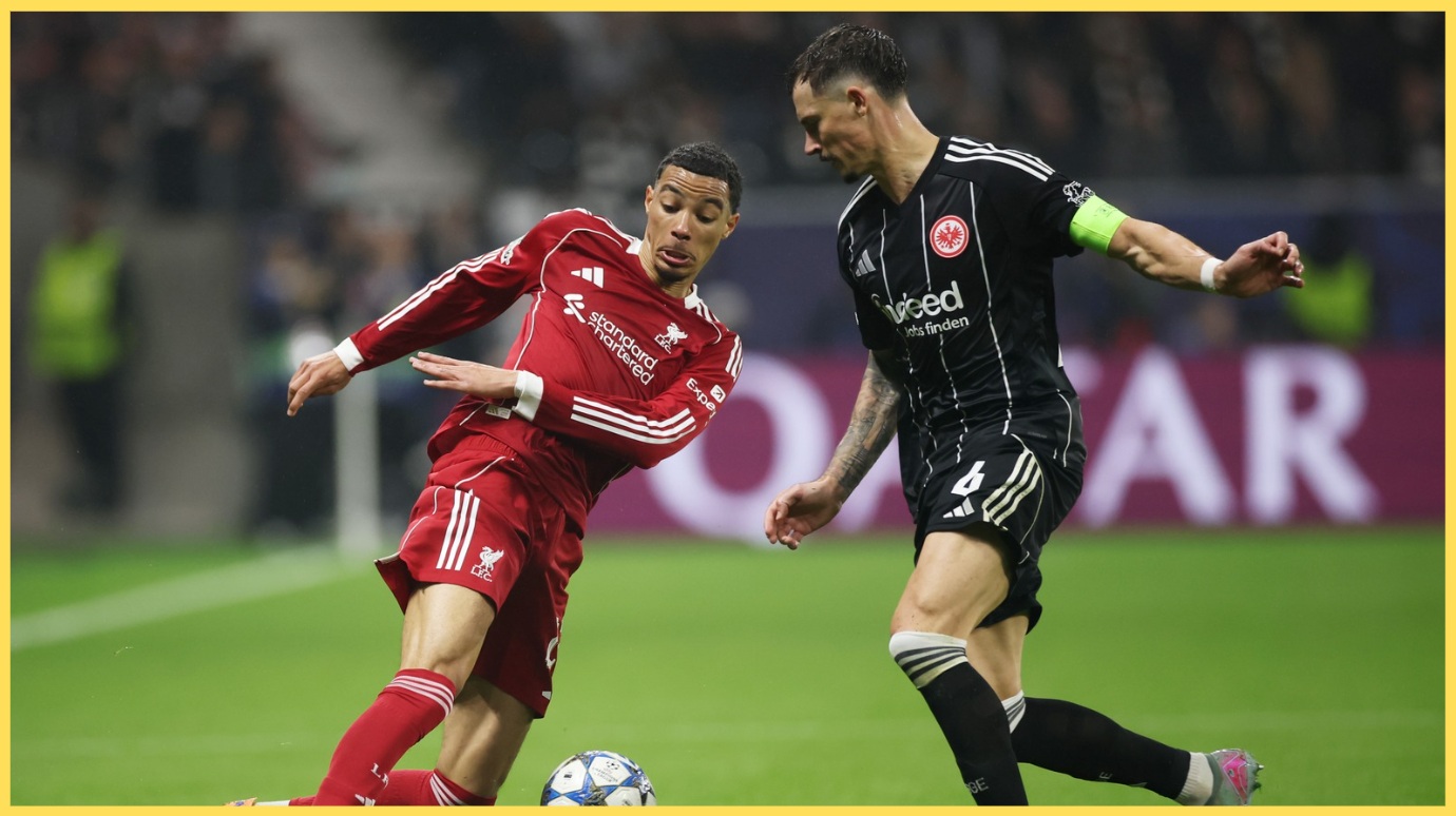 Hugo Ekitike enjoyed a terrific performance for Liverpool against his former club Eintracht Frankfurt