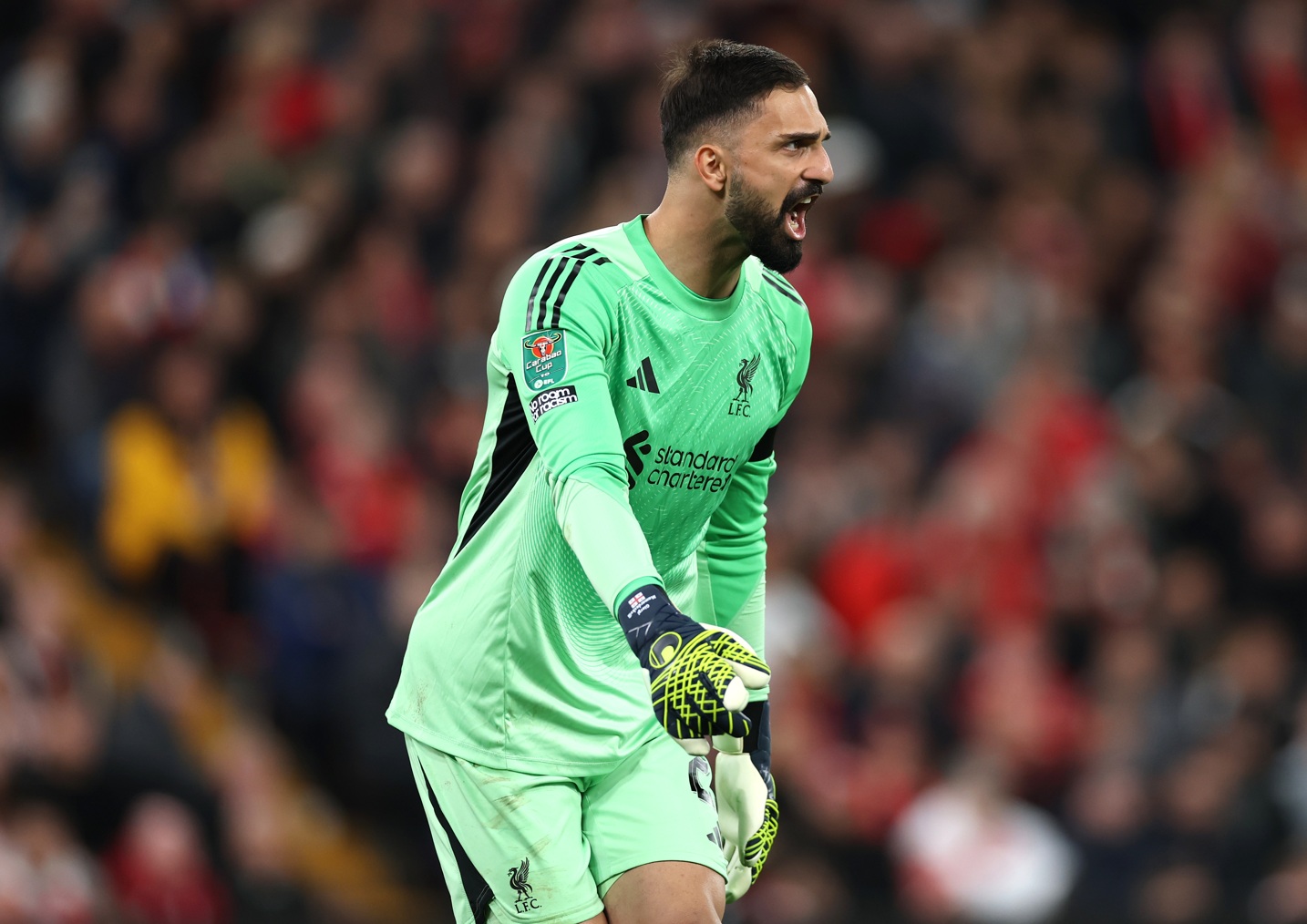 Giorgi Mamardashvili makes his first Premier League start in Liverpool's clash away to Chelsea