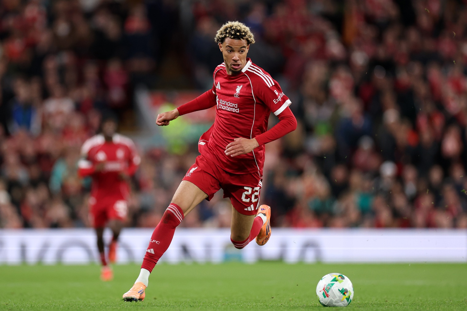 Emile Heskey has been impressed with Hugo Ekitike's start to life at Liverpool