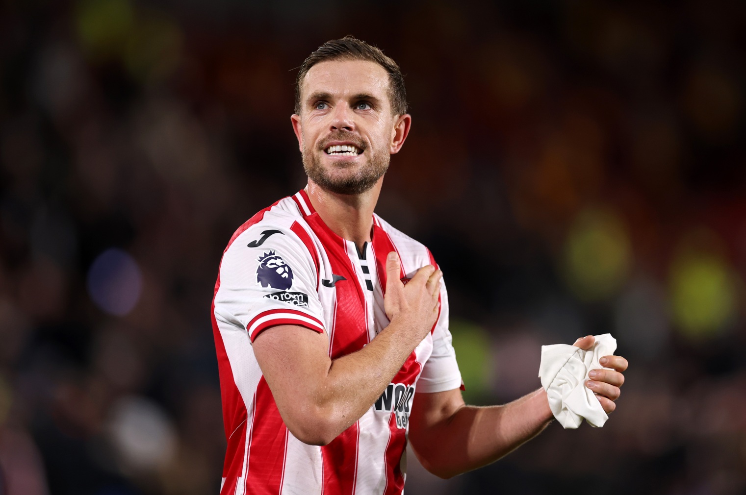 Jordan Henderson excelled for Brentford in their 3-2 win over Liverpool