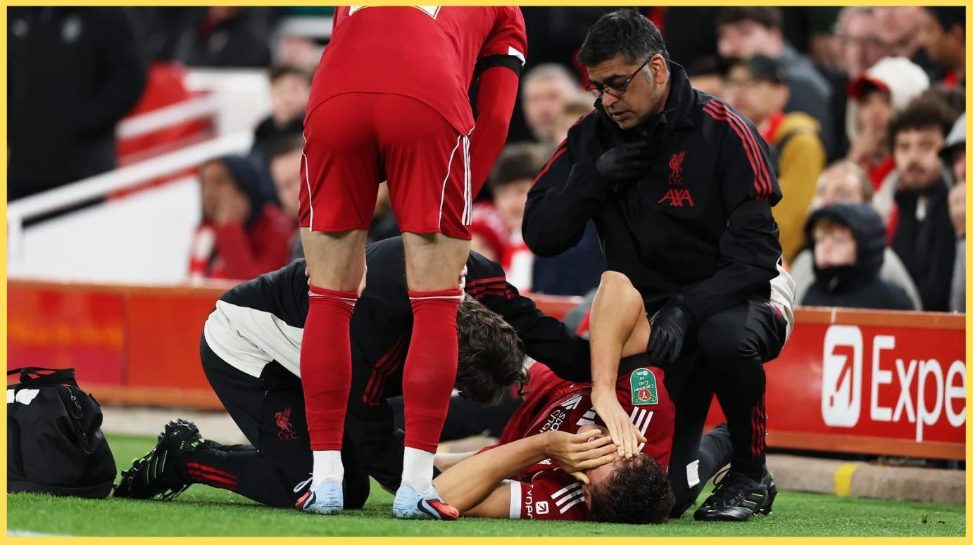 Giovanni Leoni suffered a brutal ACL injury in Liverpool's win over Southampton