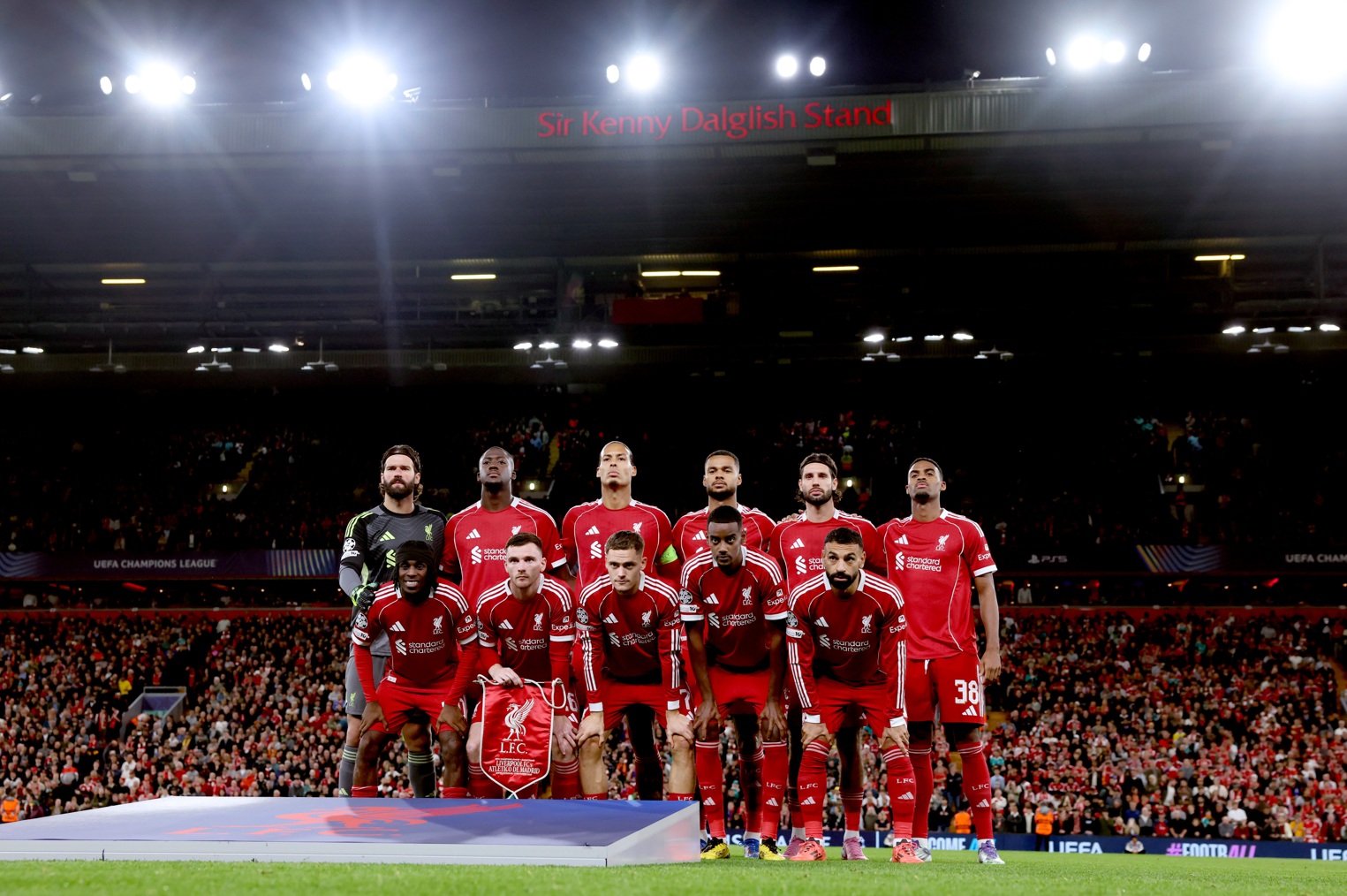 Who will be in the Liverpool starting XI to face Manchester United?