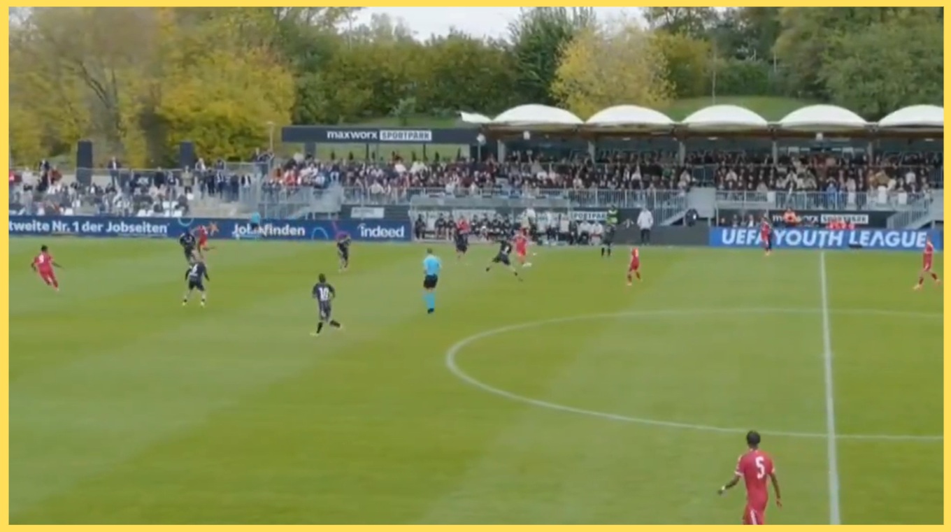 Kieran Morrison has been excelling for Liverpool's U19s against Eintracht Frankfurt