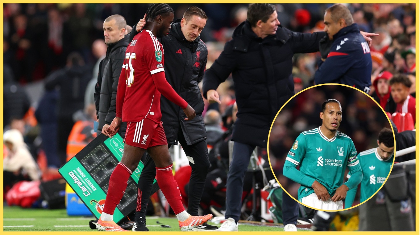Amara Nallo was sent off in Liverpool's defeat to Crystal Palace