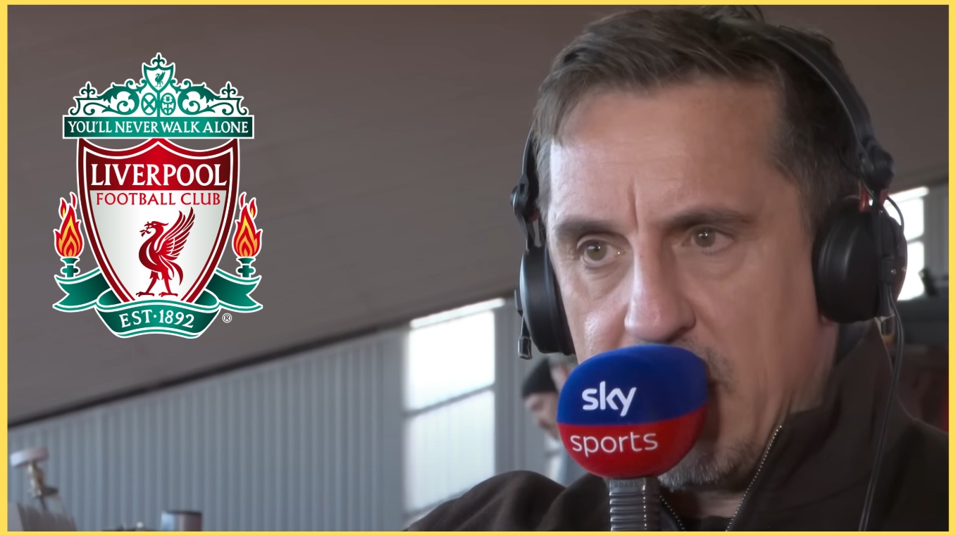 Gary Neville was at a loss to explain one Ibrahima Konate error against Chelsea