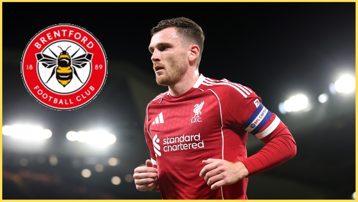 Andy Robertson will come up against ex-Liverpool teammate Jordan Henderson on Saturday