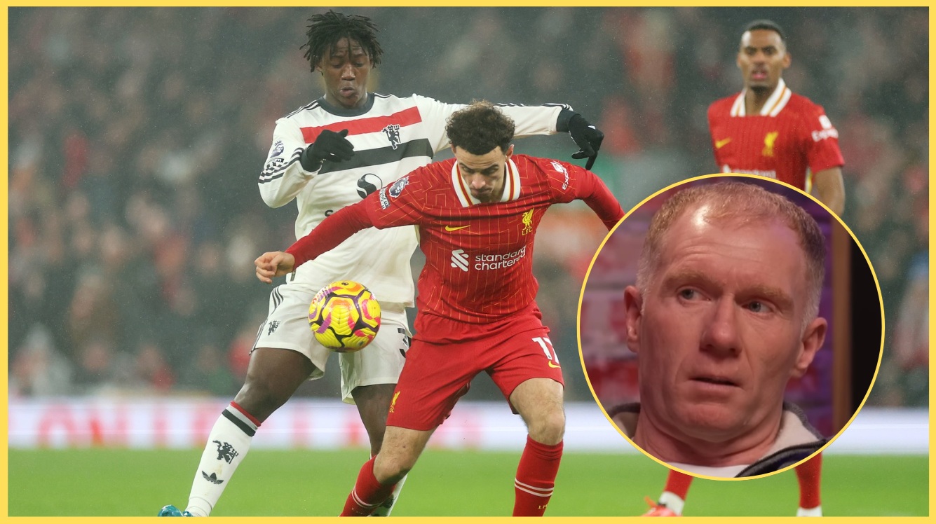 ‘Somehow…’ – Paul Scholes hints at very early prediction for Liverpool v Man United