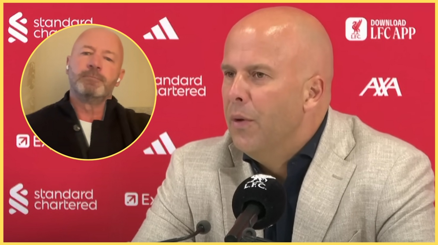 Alan Shearer has suggested that Arne Slot doesn't seem to fully trust Jeremie Frimpong