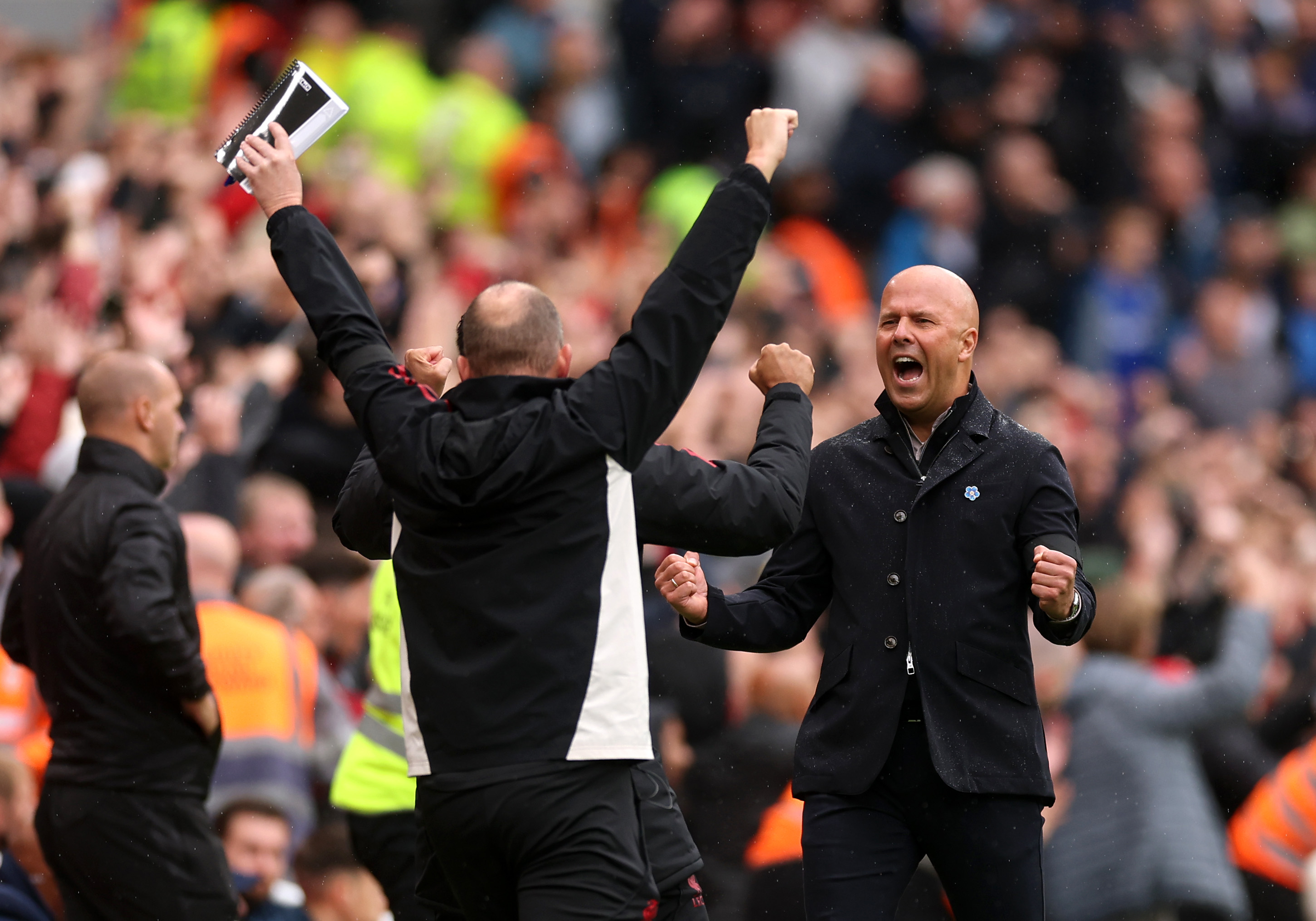 Arne Slot has had plenty to celebrate since taking charge of Liverpool