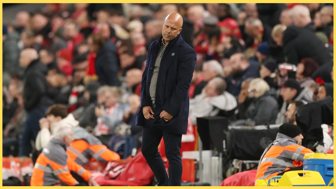 Arne Slot's Liverpool were hit with yet another injury blow against Eintracht Frankfurt