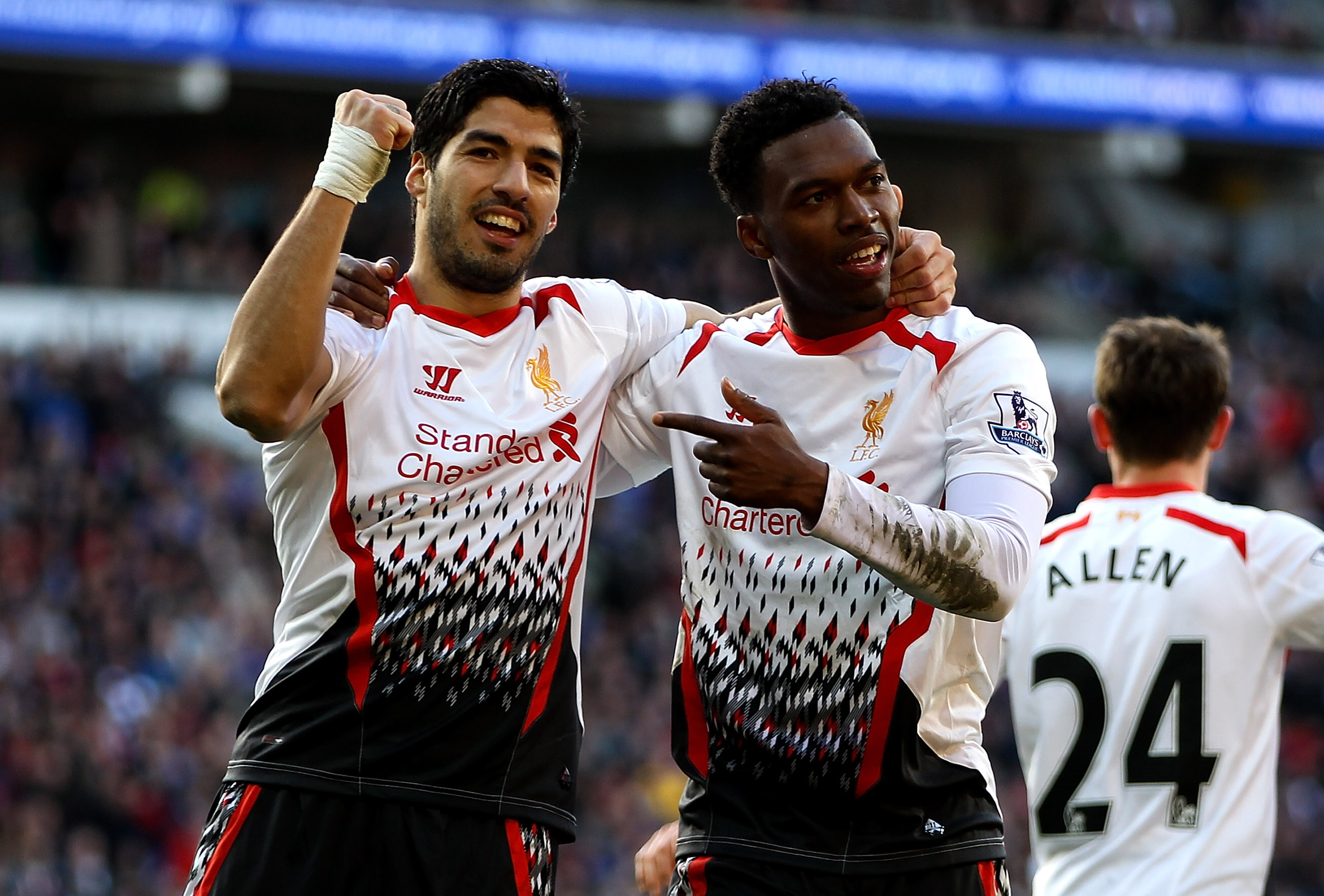 Luis Suarez and Daniel Sturridge were sublime as a partnership in 2013/14...but it didn't last