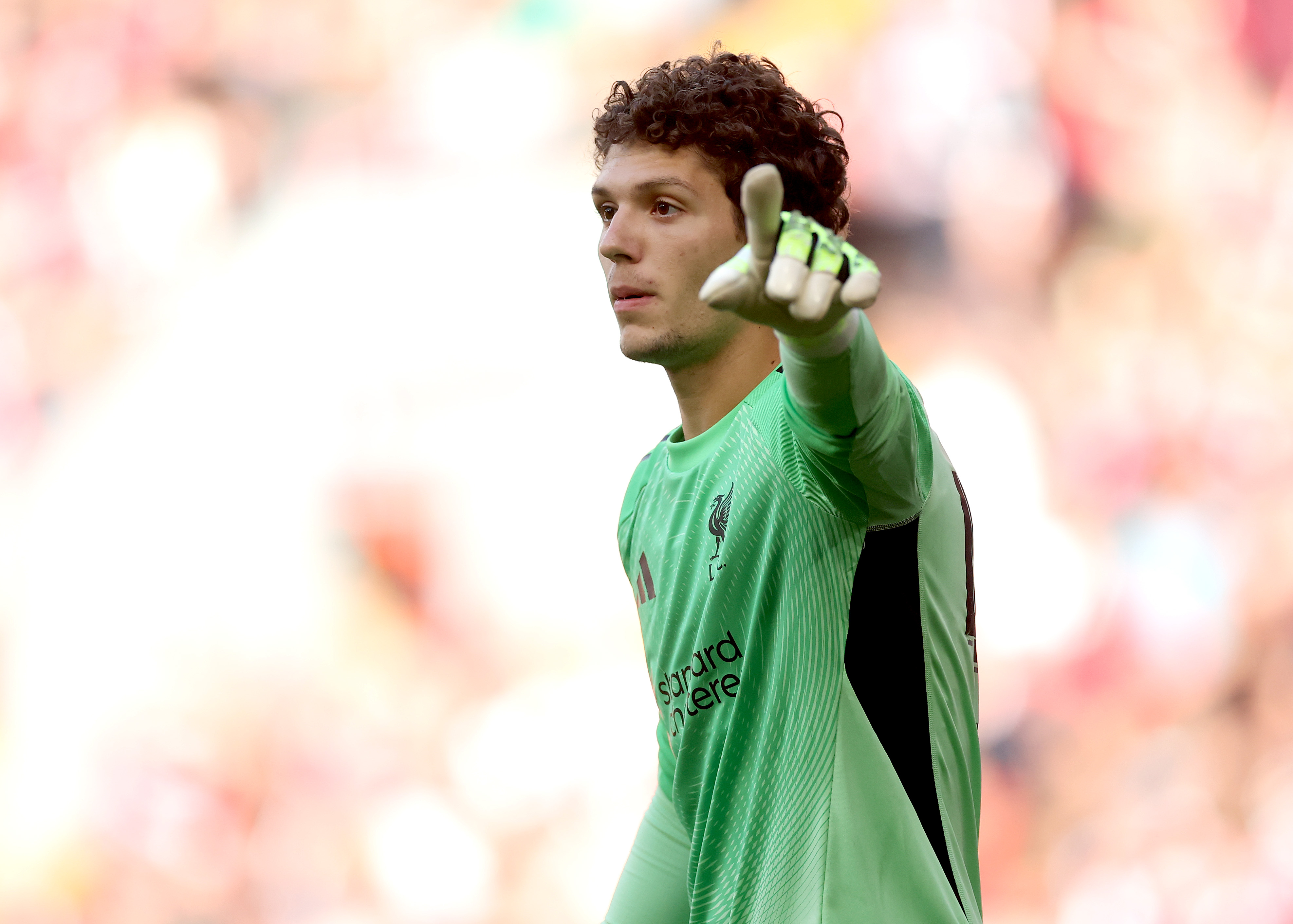 Freddie Woodman said he couldn't turn down the chance to join Liverpool in the summer