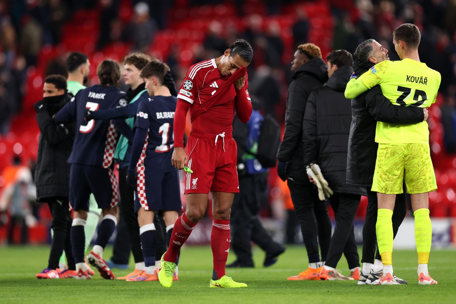 Virgil van Dijk after loss against PSV
