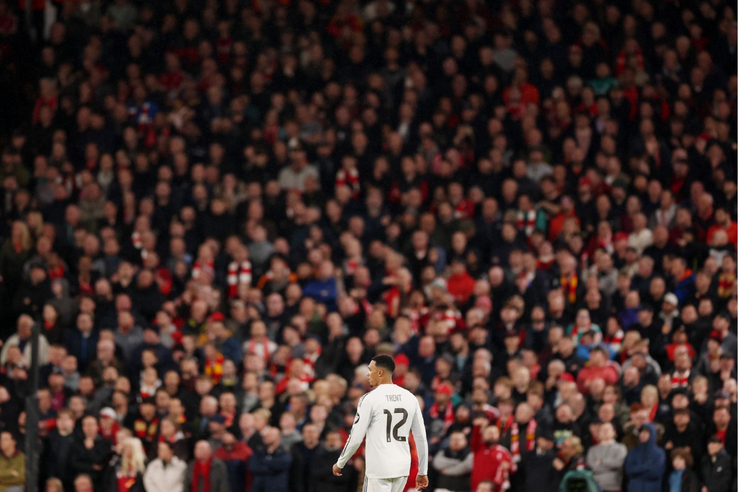 Trent Alexander-Arnold's first game against Liverpool