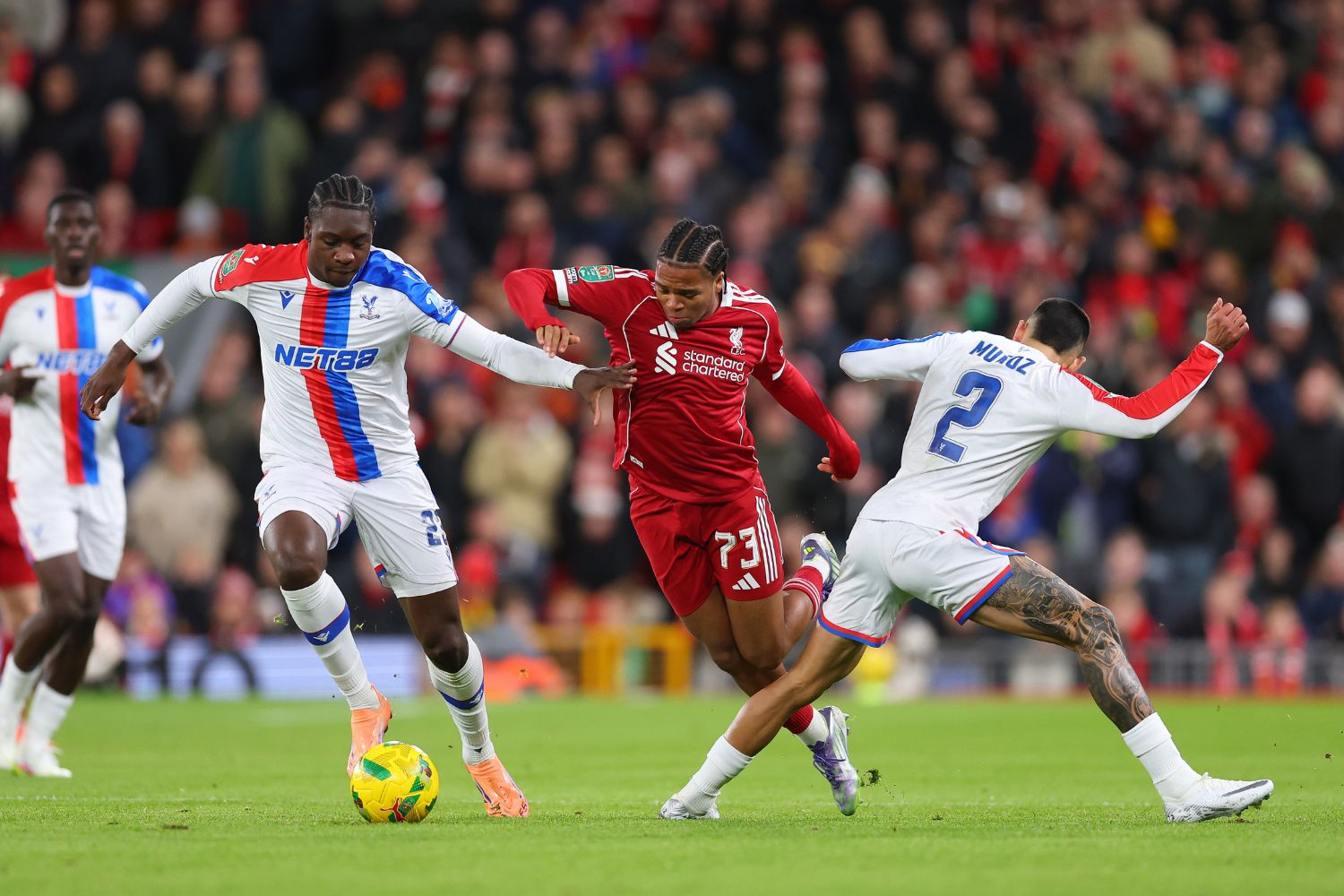 Rio Ngumoha against Crystal Palace
