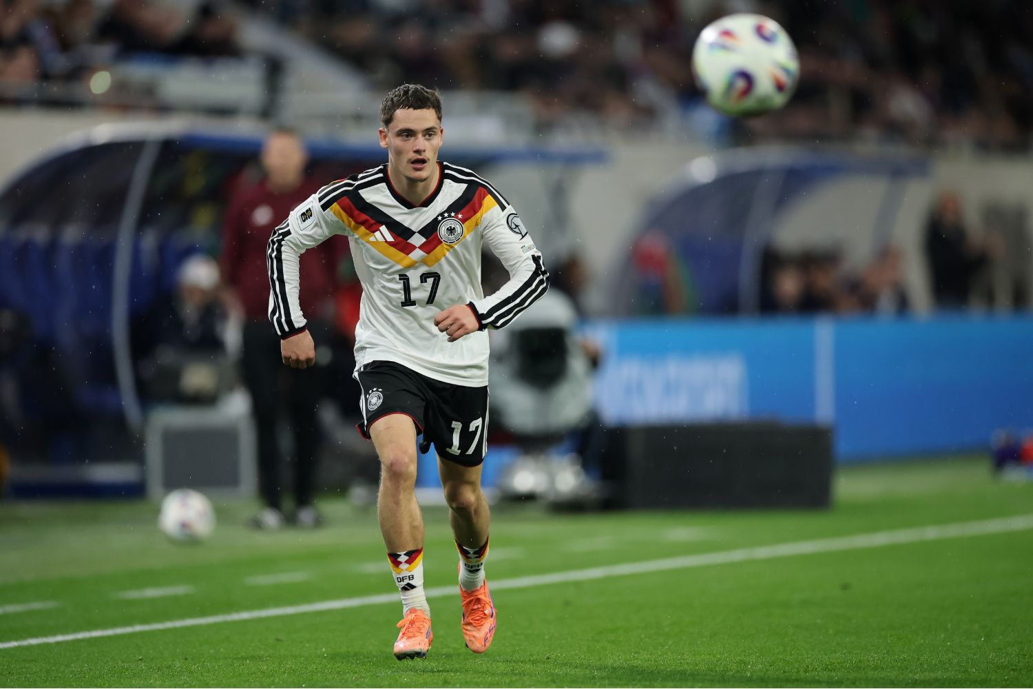 Florian Wirtz of Germany against Luxembourg