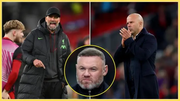 Rooney compares Slot and Klopp