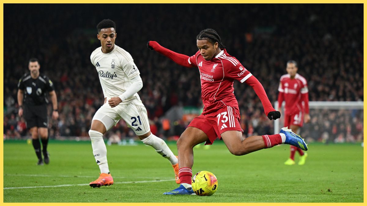 Rio Ngumoha against Nottingham Forest