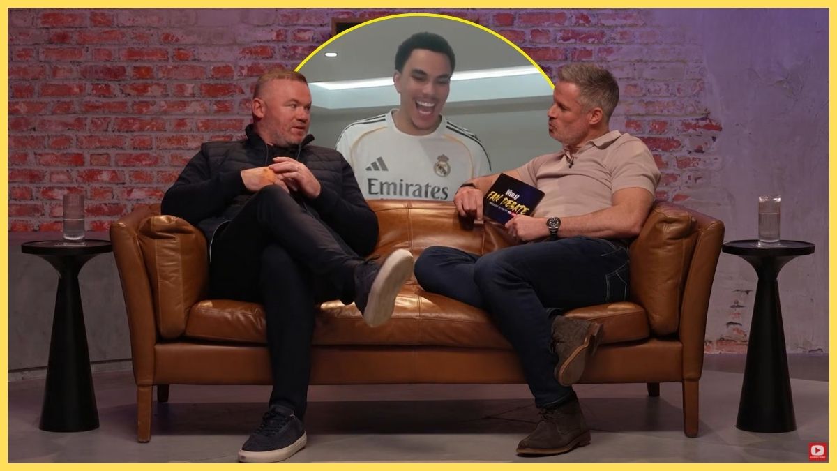 Jamie Carragher and Wayne Rooney discuss Marcell Alexander-Arnold