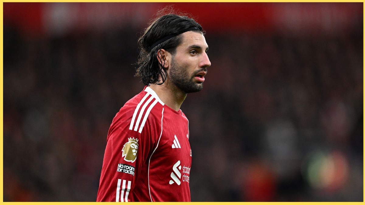 Dominik Szoboszlai against Nottingham Forest