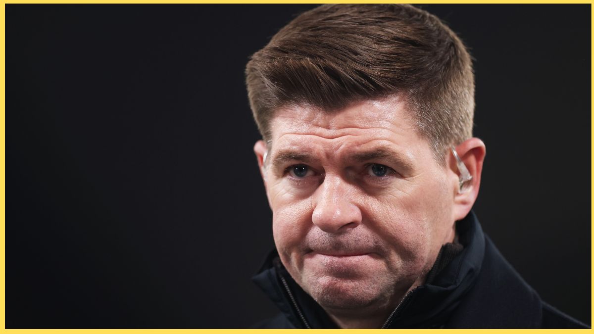 Steven Gerrard at Anfield for Liverpool vs PSV