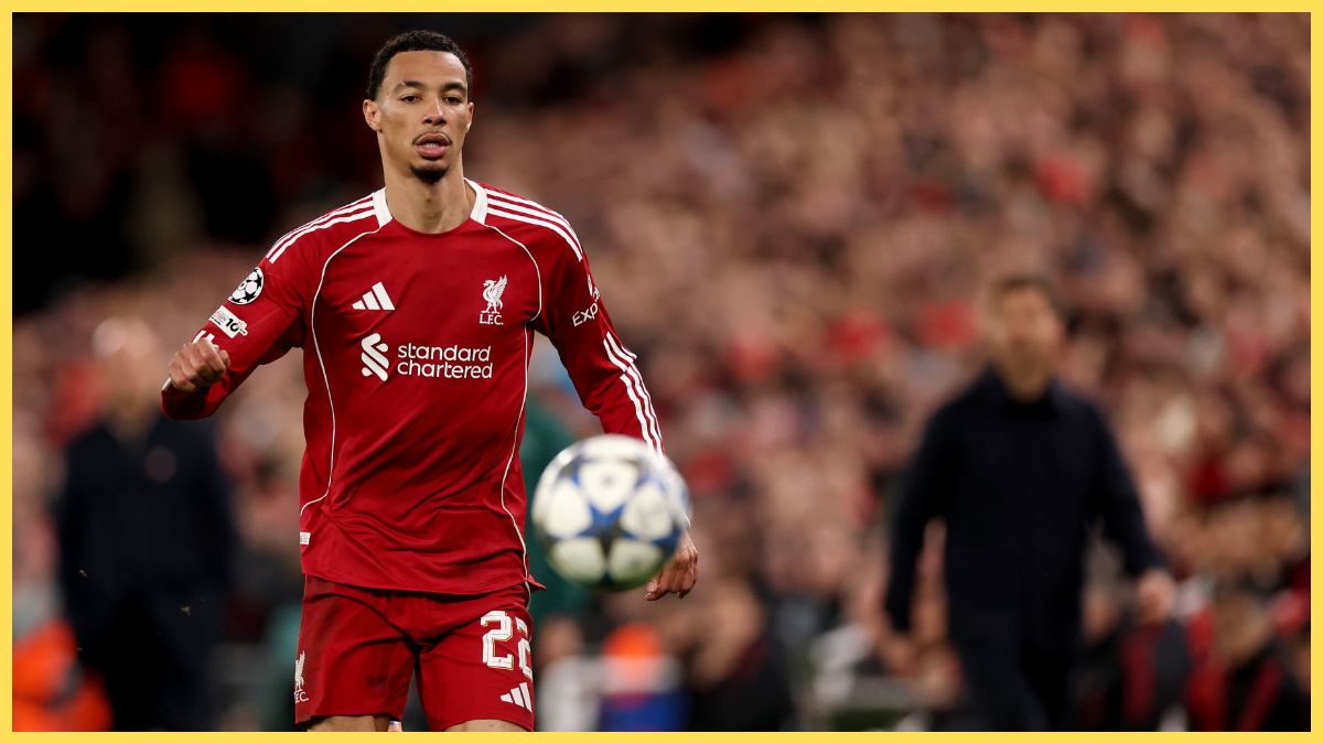 Hugo Ekitike in action against Real Madrid