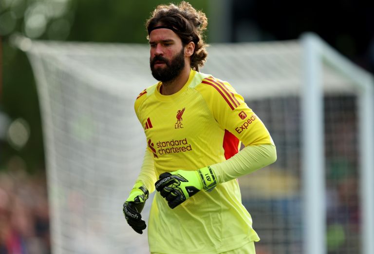 Alisson 'hopeful' of returning from injury to face Nottingham Forest