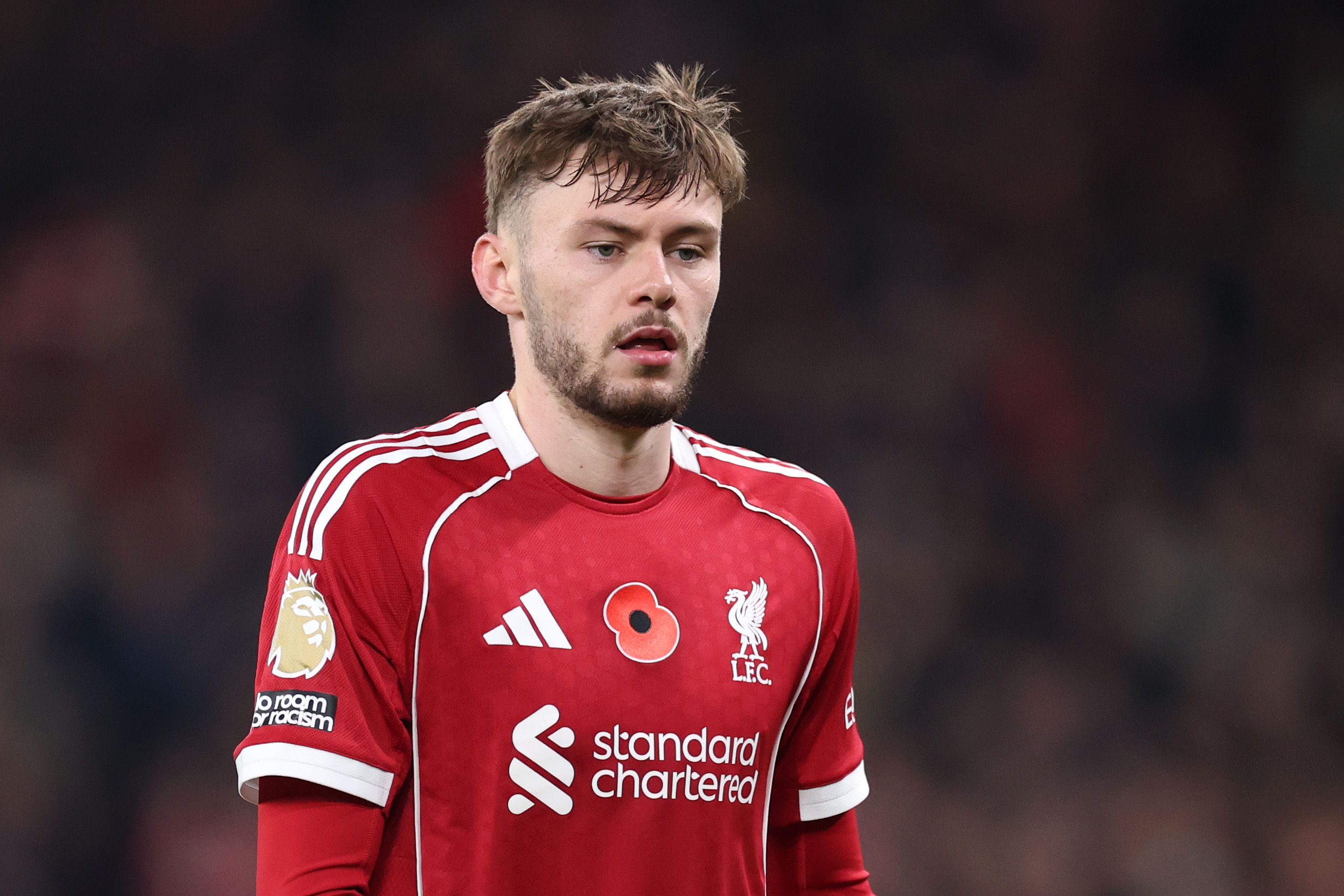 Conor Bradley is projected to return from injury in mid-December