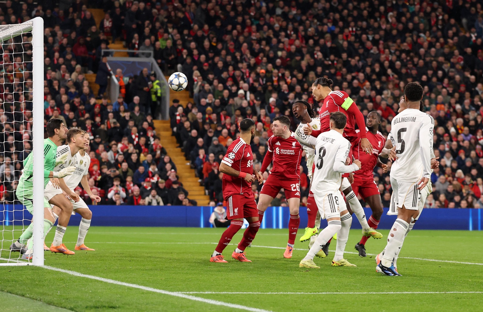 Liverpool outclassed Real Madrid en route to victory at Anfield on Tuesday