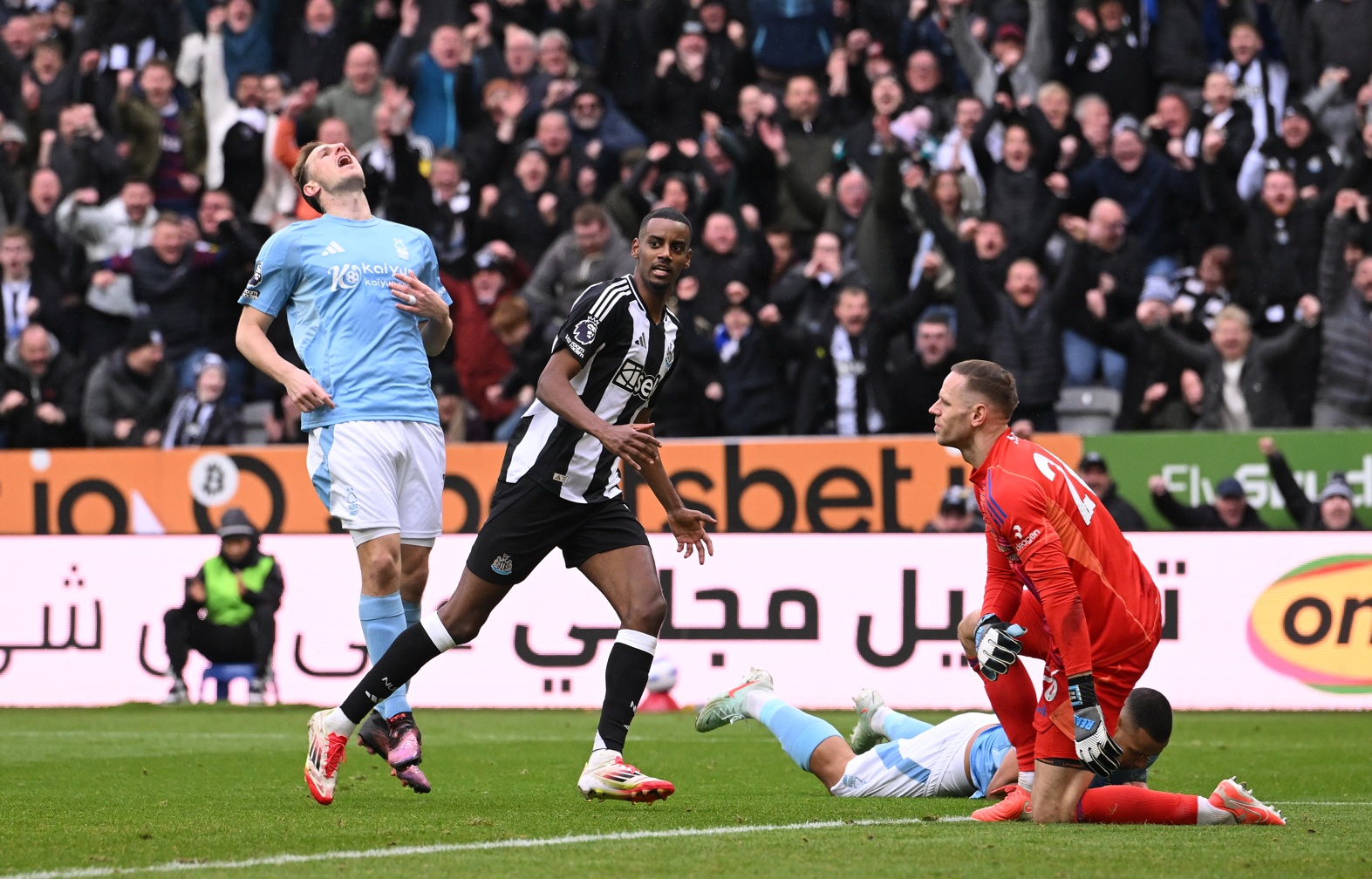 Alexander Isak scored twice when he last faced Nottingham Forest in February 2025