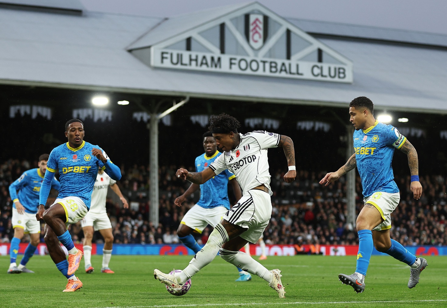 Liverpool chief scout Barry Hunter was at Craven Cottage to watch Kevin in Fulham's 3-0 win over Wolves