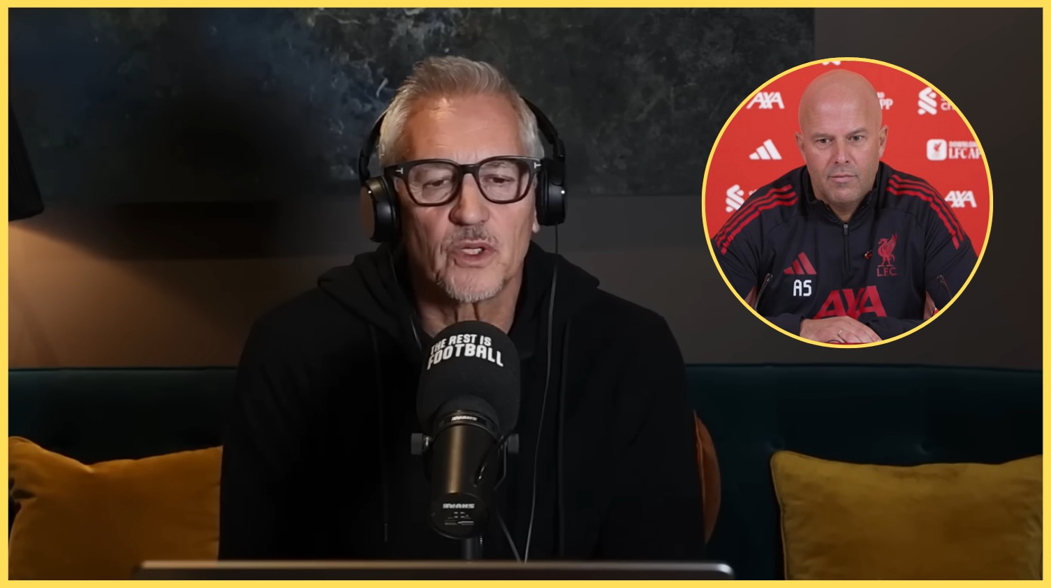 Gary Lineker agreed with Arne Slot's decision not to start Florian Wirtz against Aston Villa