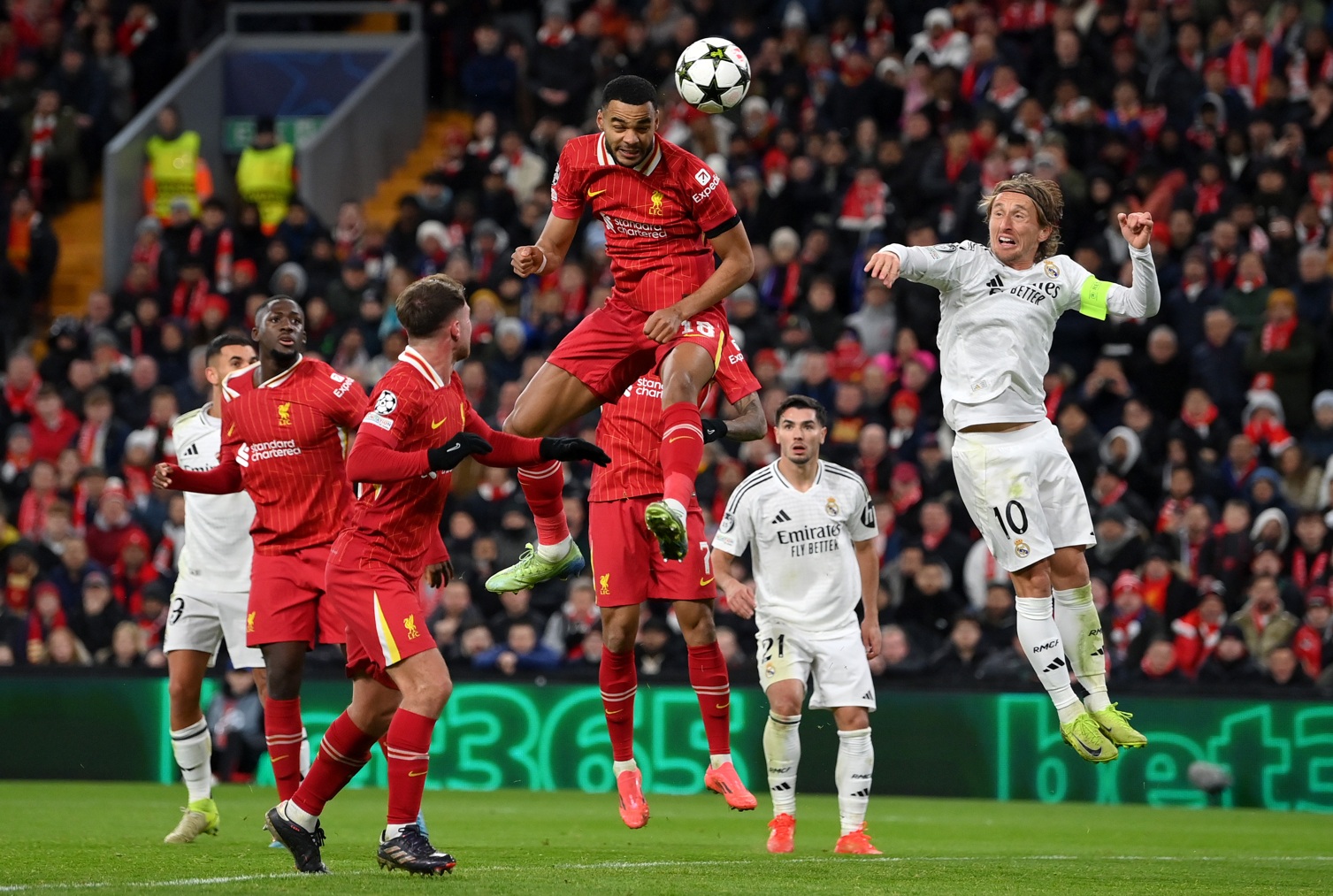 Liverpool defeated Real Madrid 2-0 at Anfield last season