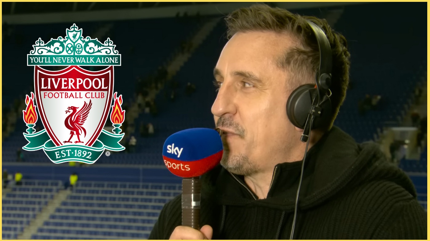 Gary Neville believes that Florian Wirtz has become a 'problem' for Liverpool