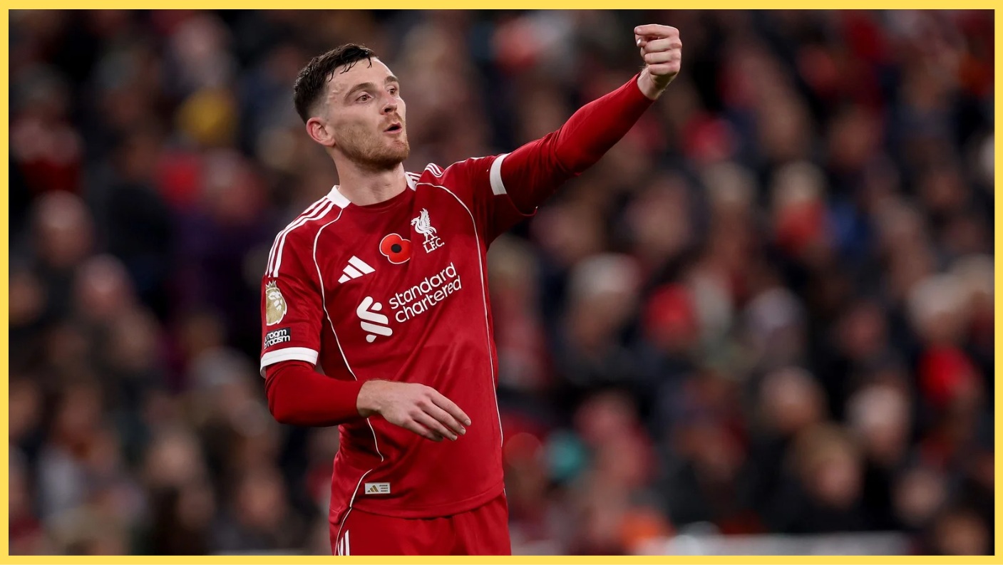 Andy Robertson has said that he's 'relaxed' about his contract situation at Liverpool