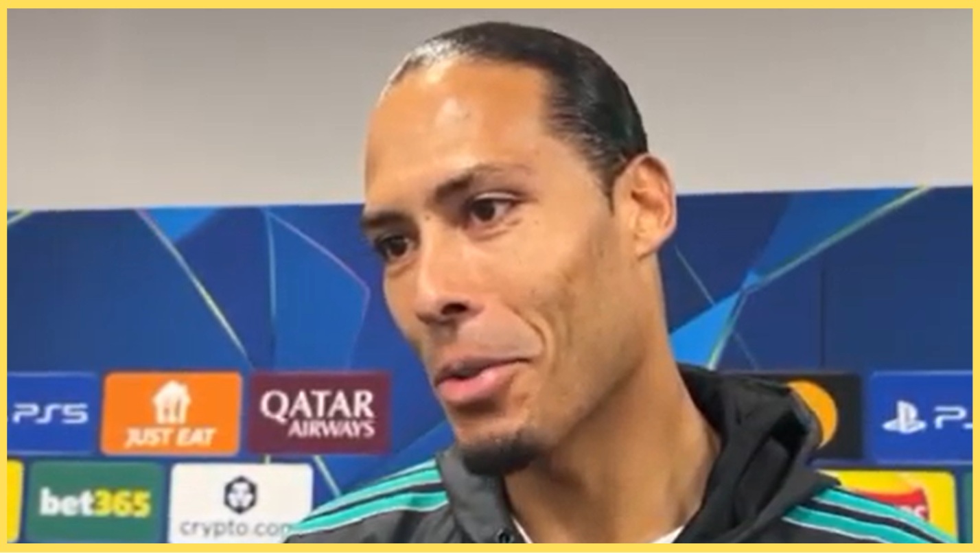 Virgil van Dijk has praised the 'incredible' energy of Dominik Szoboszlai